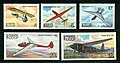 USSR glider stamps 1982
