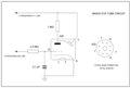 Magic eye tube circuit